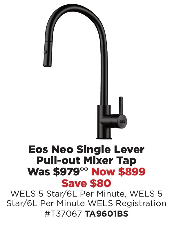 Franke Eos Neo Single Lever Pull-out Mixer Tap