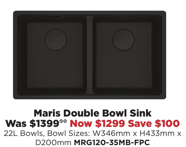 Franke Maris Double Bowl Sink