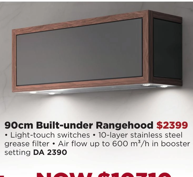 Miele 90cm Built-Under Rangehood