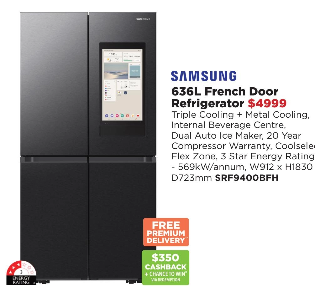 Samsung 636L French Door Refrigerator