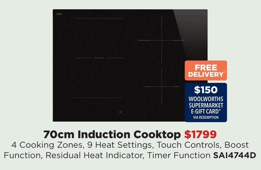 Smeg 70cm Induction Cooktop