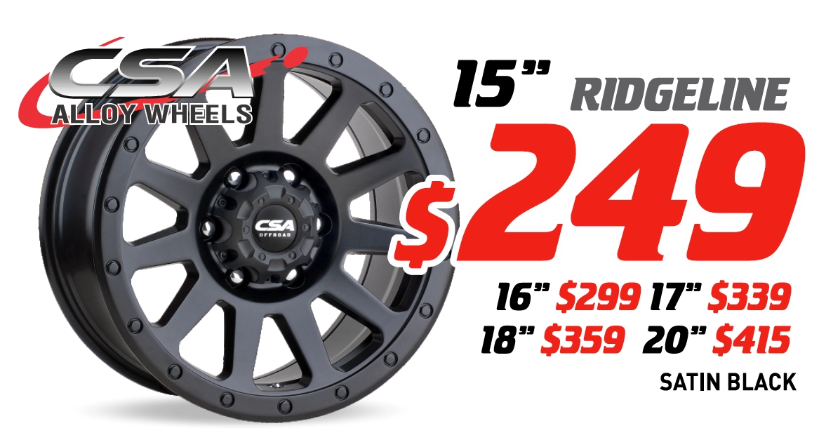 15" Wheel - CSA Ridgeline