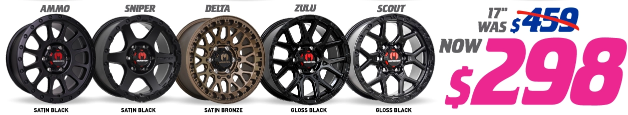 17" Wheel - Monster Zulu