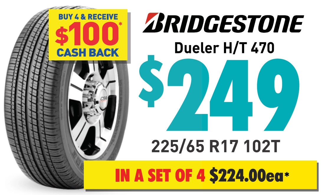 Tyre - Bridgestone Dueler H/T 470