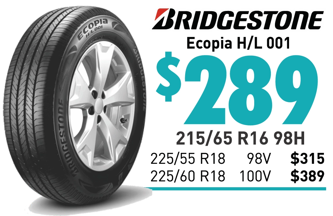 Tyre - Bridgestone Ecopia H/L 001