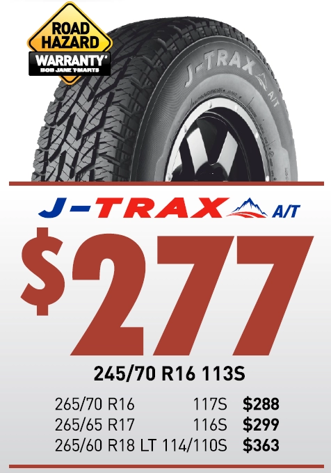 Tyre - J-Trax A/T