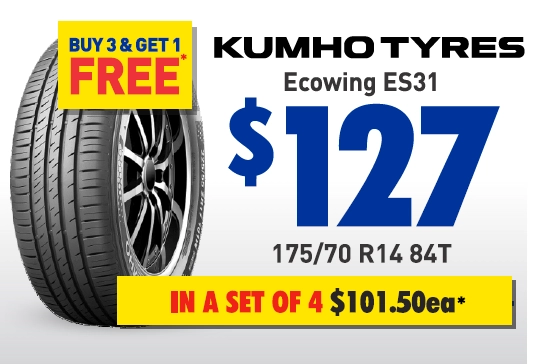 Tyre - Kumho Ecowing ES31