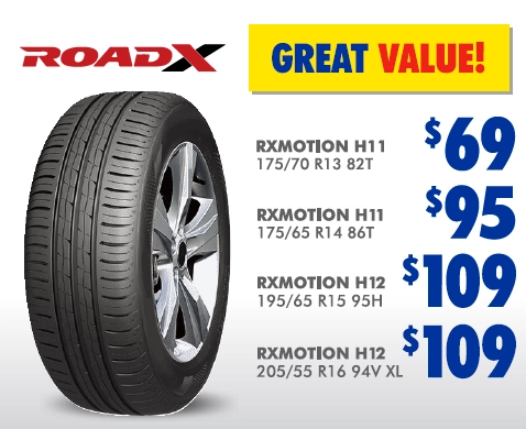 Tyre - Roadx Rxmotion H11