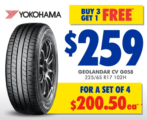 Tyre - Yokohama Geolandar CV G058