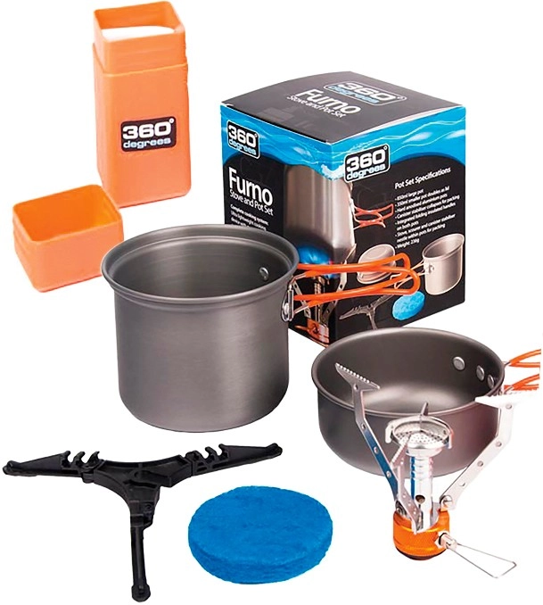 360 Degrees Furno Stove & Pot Set