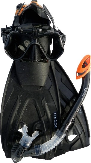 Body Glove Rapeedo 4 Piece Snorkel Set