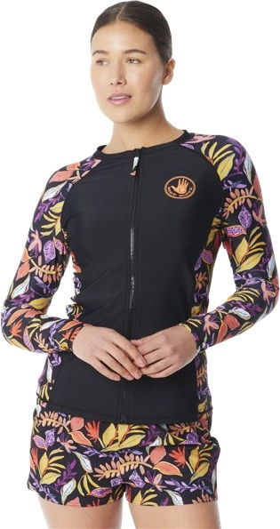 Body Glove Women’s Tropic Leaves Rash Vest