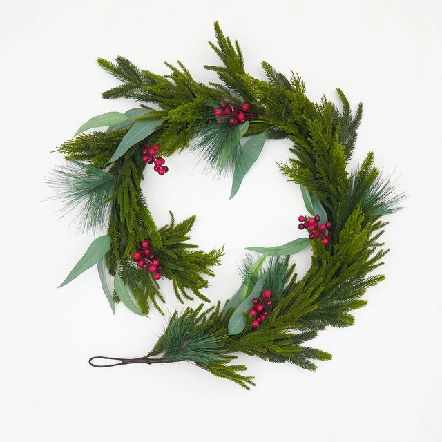 Berry Pine 1.8m Christmas Garland by Habitat