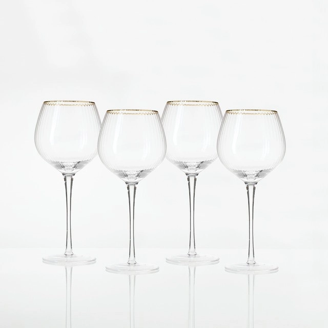 Celeste Wine Glass 4pk by M.U.S.E.