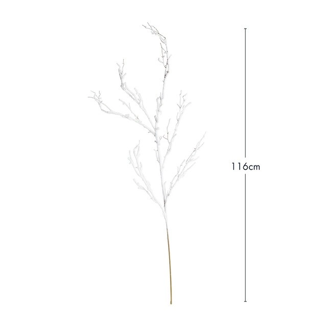 Christmas Snow Willow Artificial Stem by Habitat