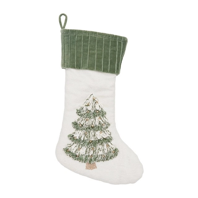 Christmas Tree Bell Stocking by Habitat