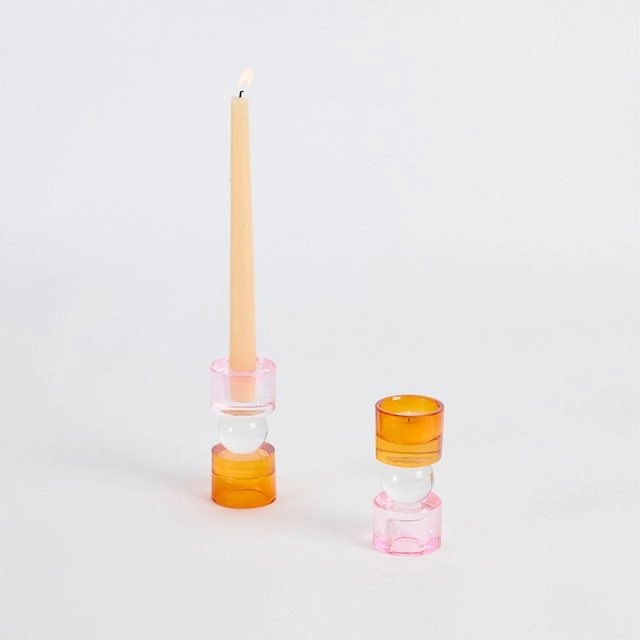 Margi Glass Candle Holder by M.U.S.E.