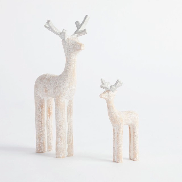 Mini Standing Reindeer Christmas Decoration by Habitat