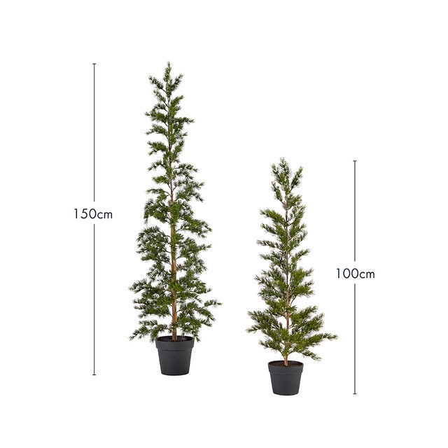 Nova Slim Artificial Christmas Tree by Habitat