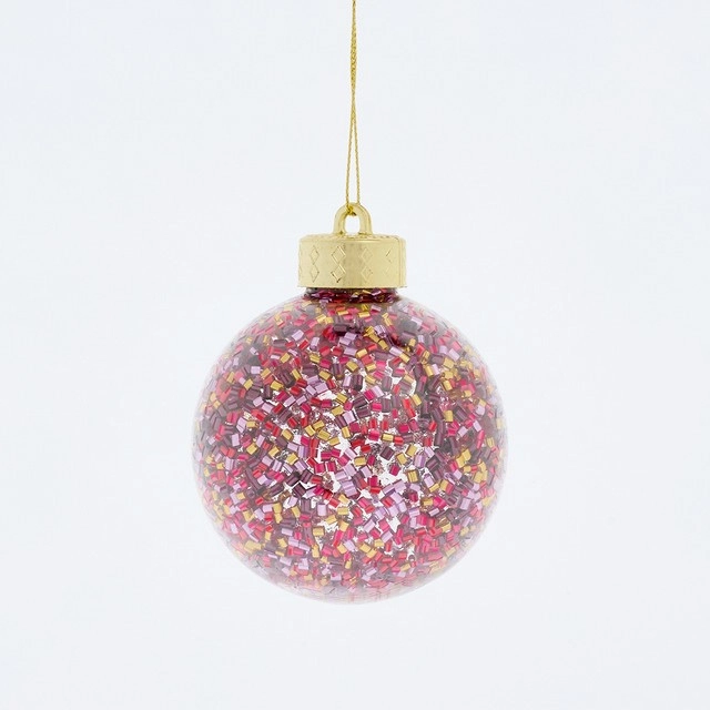 Rio Glass Christmas Bauble by Habitat