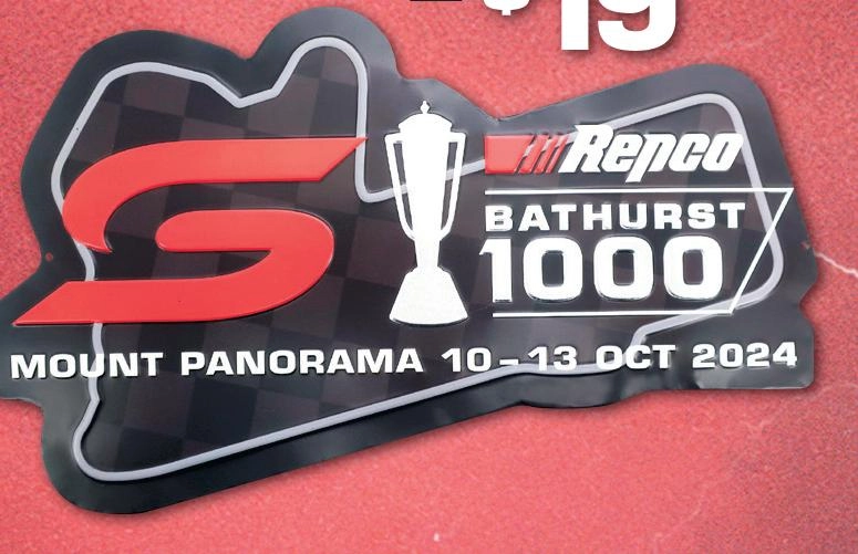 Bathurst Metal Sign