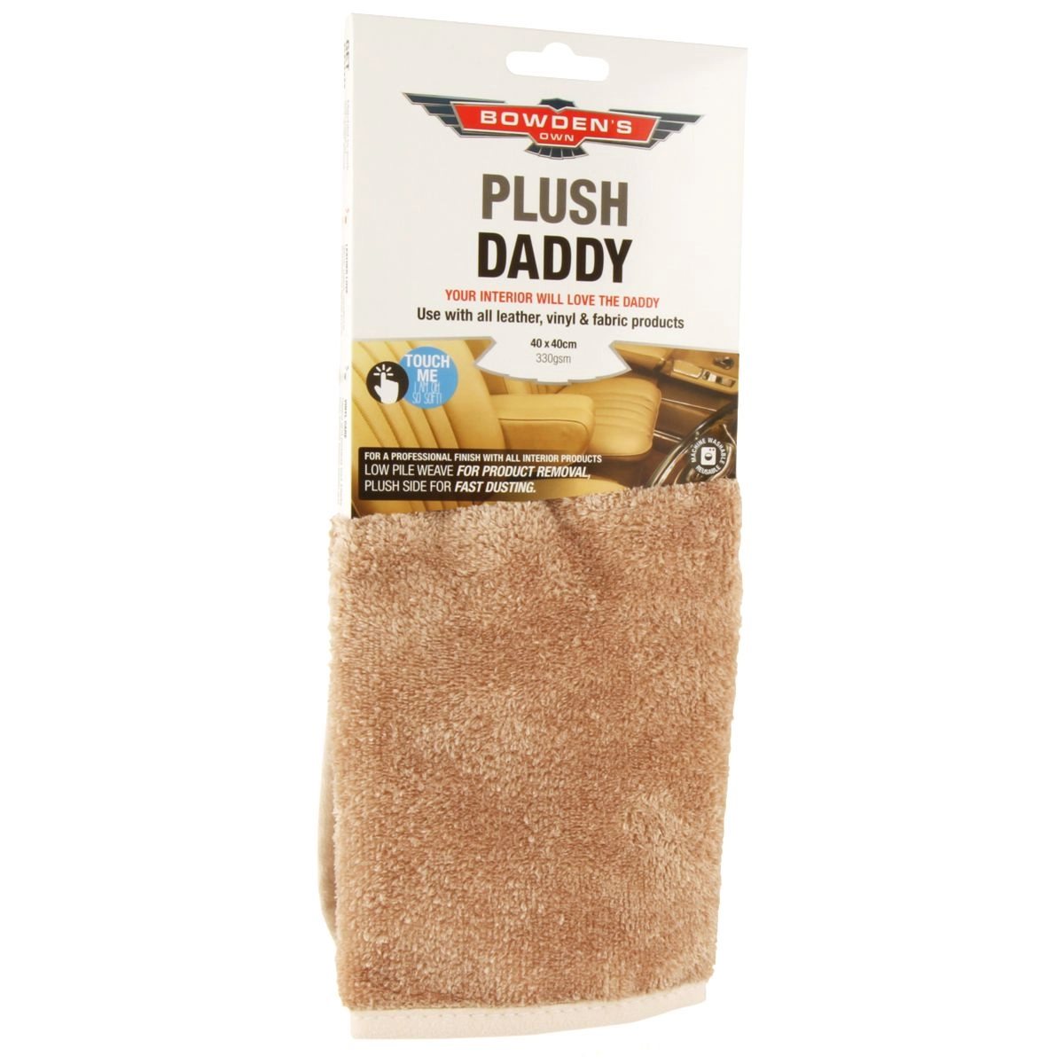 Bowden's Own Plush Daddy Interior Microfibre Cloth - BODADDY