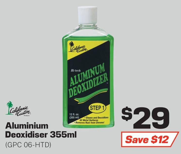 California Deoxidiser Aluminium 355ml - GPC 06-HTD