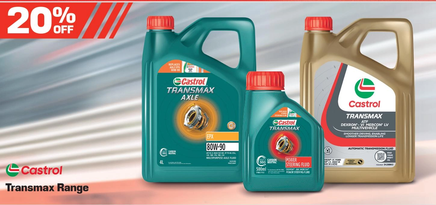 Castrol Transmax Range