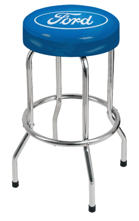 Chrome Bar Stools - Ford