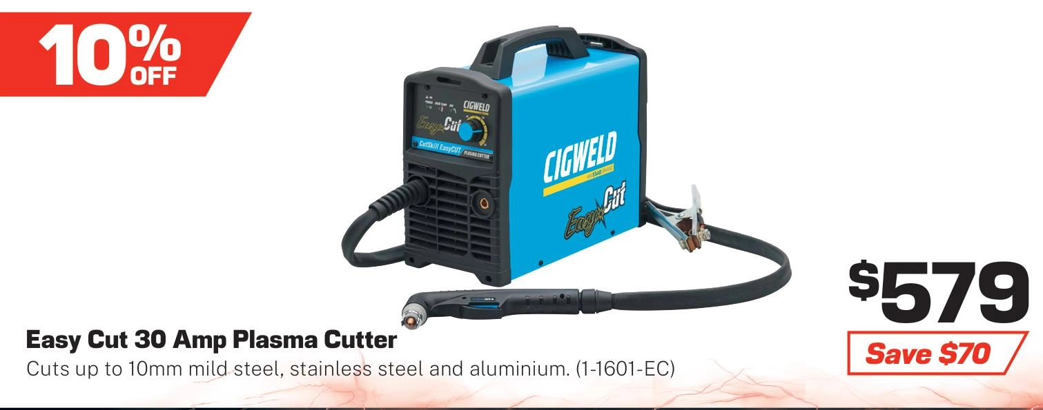 Cigweld CutSkill EasyCut 30 Amp Plasma Cutter - 1-1601-EC