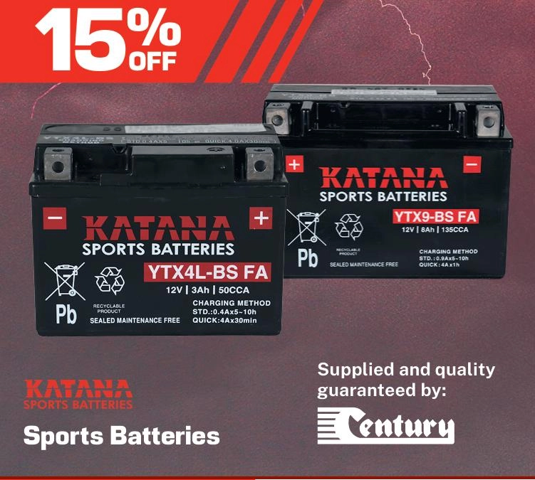 Katana Sports Batteries