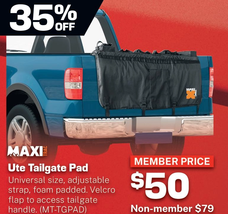 MaxiTrac Ute Tailgate Pad