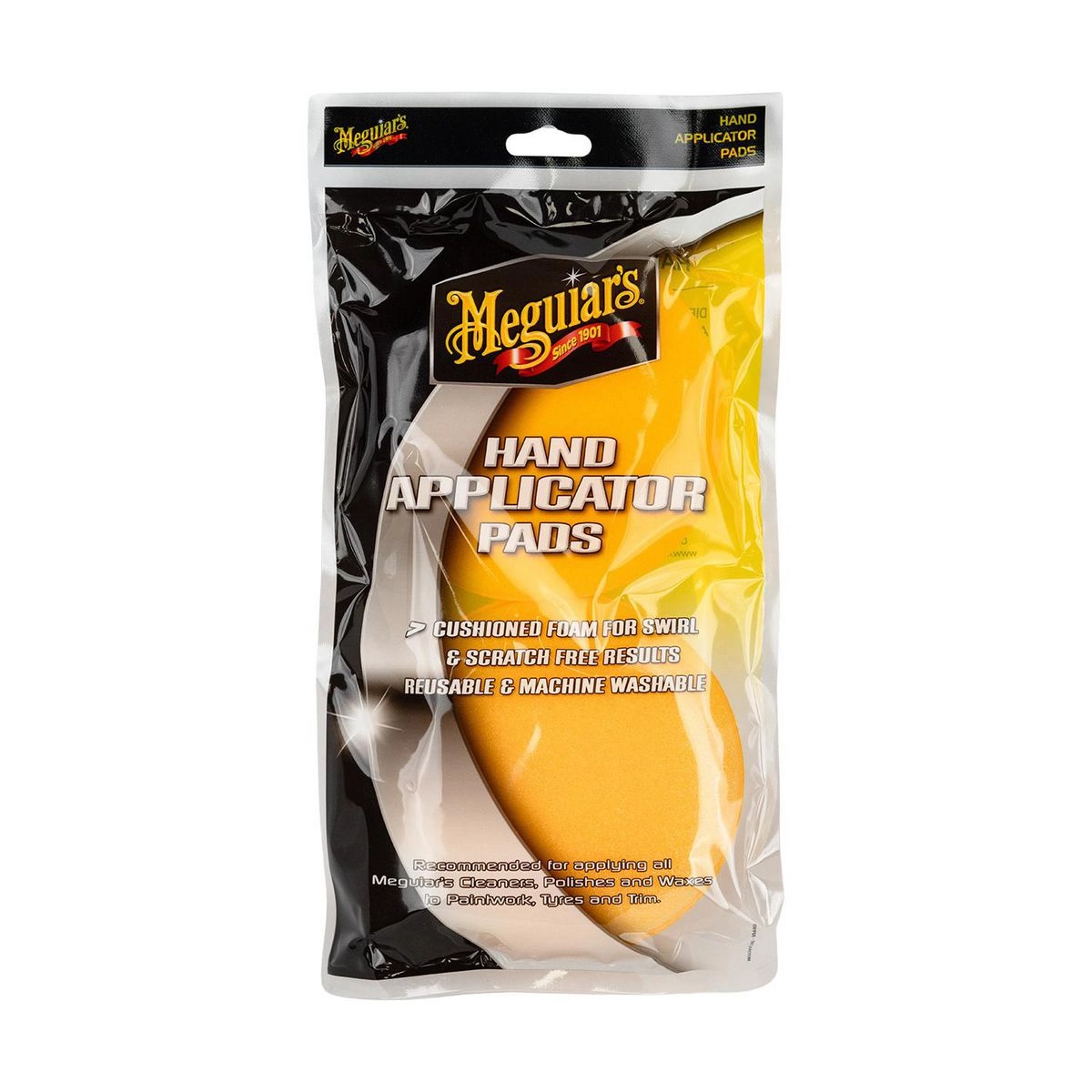 Meguiar's Hand Applicator Pad Twin Pack - APPAD