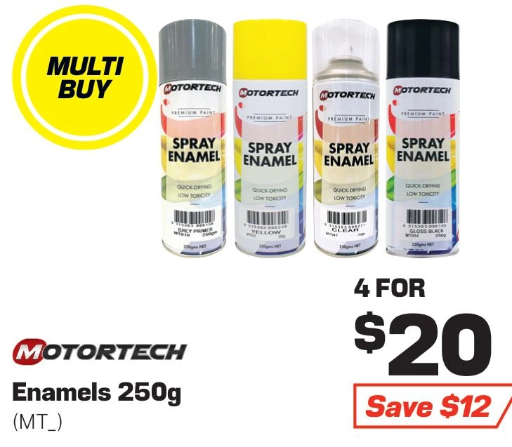 Motortech Enamels 250g