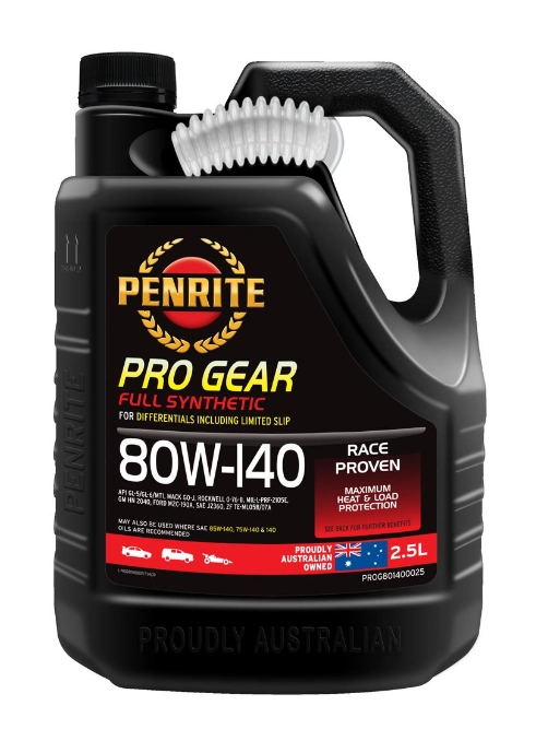 Penrite Pro Gear 80W-140 2. 5L - PROG801400025