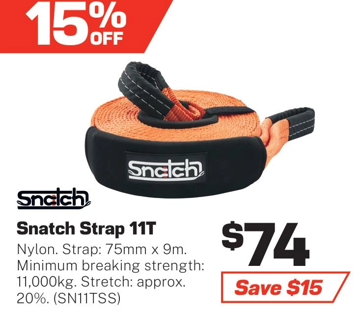 Snatch Strap 11T - SN11TSS