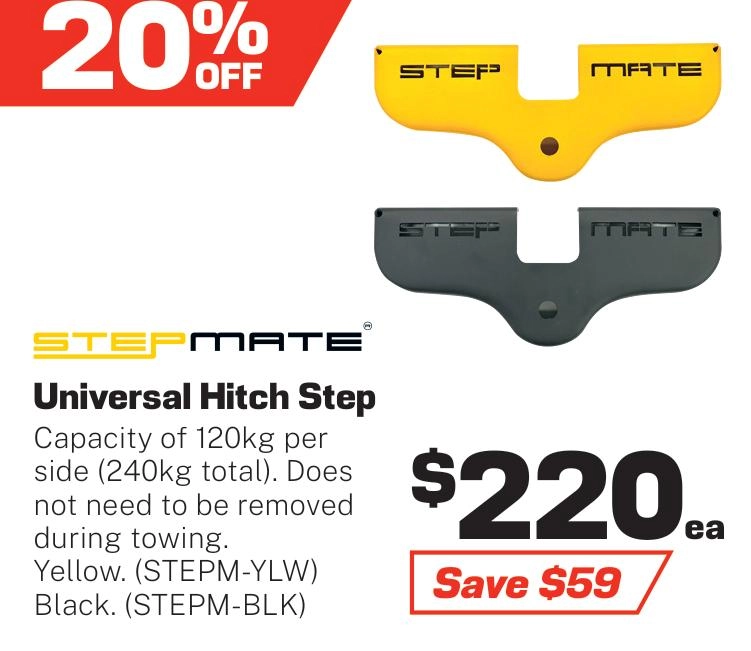 Step Mate Universal Hitch Step