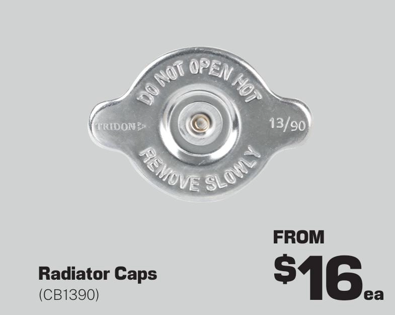 Tridon Radiator Caps