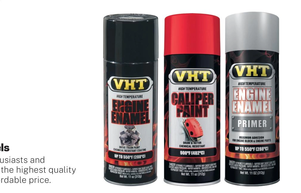 VHT High Temperature Enamels