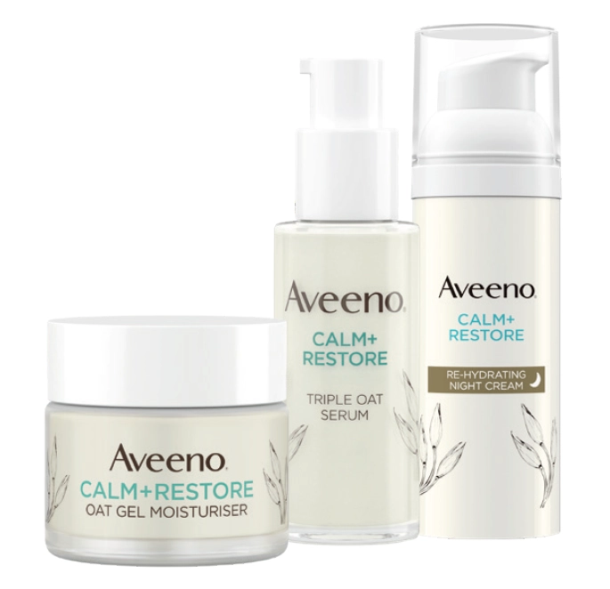 Aveeno Calm + Restore Range