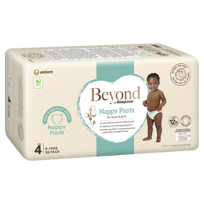 BabyLove Nappy Pants Size 4 9-14kg 36 Pack