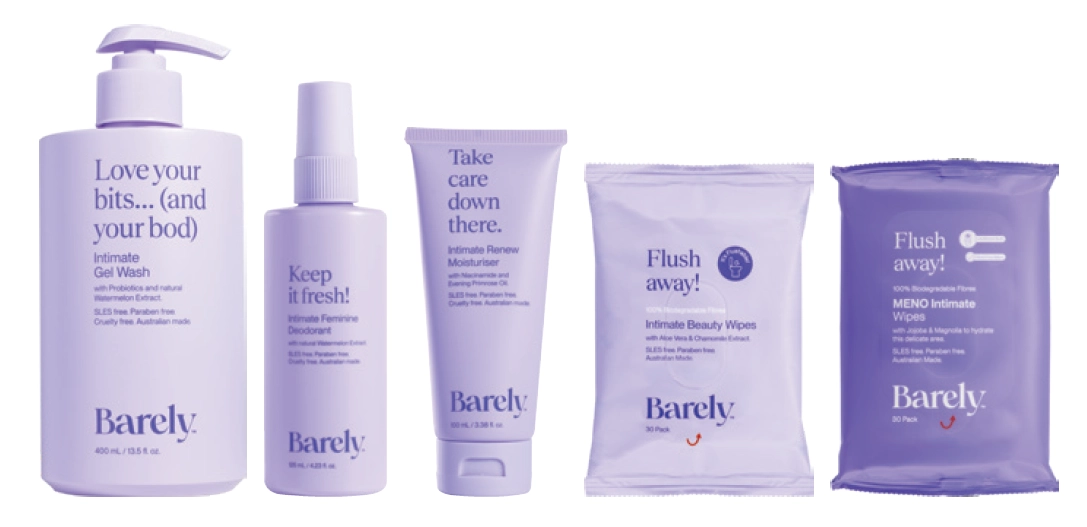 Barley Intimate Skin Care Range