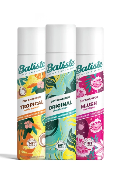 Batiste Dry Shampoo 350ml Range