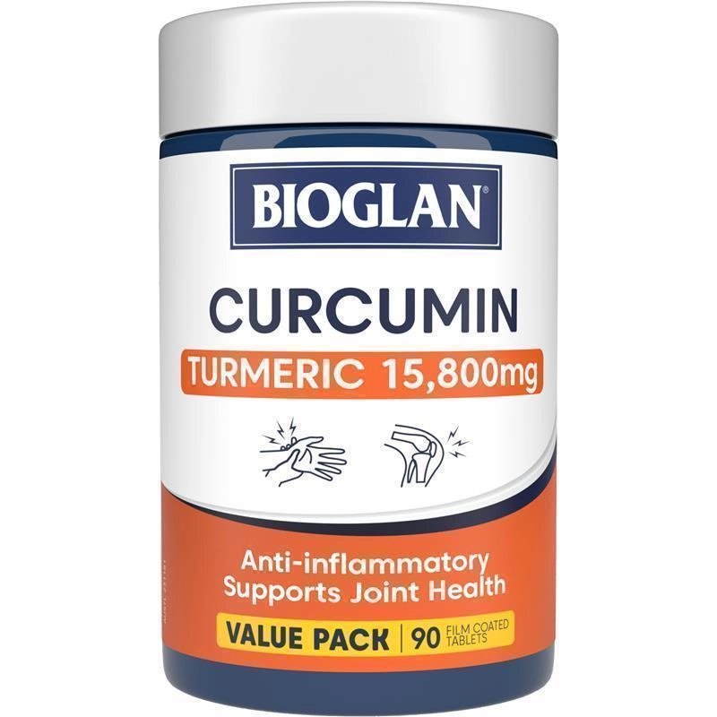 Bioglan Curcumin Turmeric 15,800mg 90 Tablets