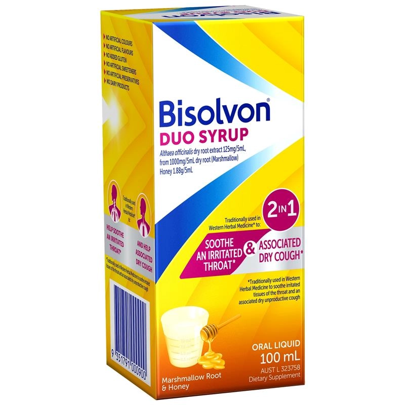 Bisolvon Duo Cough Syrup 100ml