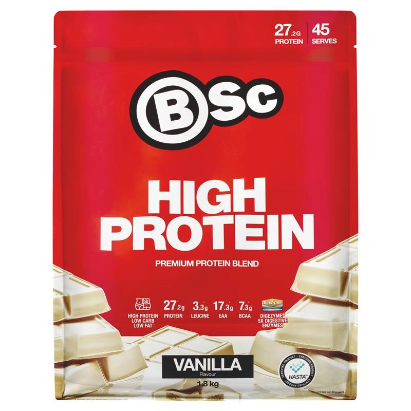 BSc High Protein Protein Vanilla 1.8kg