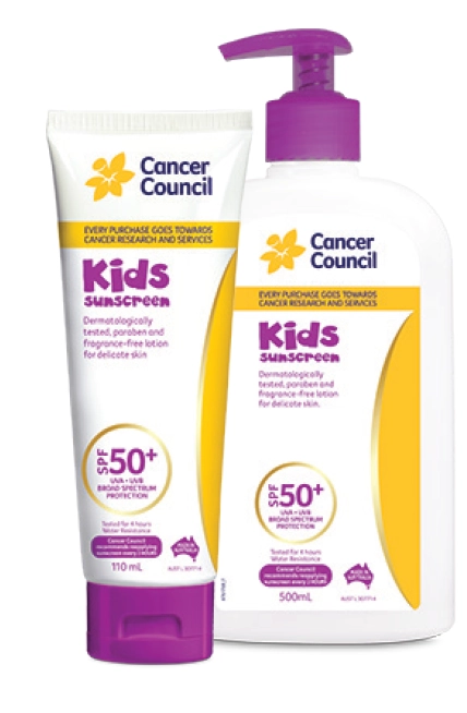 Cancer Council Kids Range