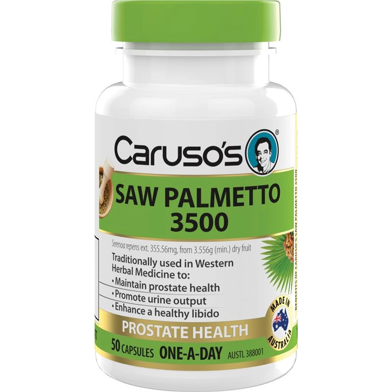 Caruso’s Saw Palmetto 3500 50 Capsules