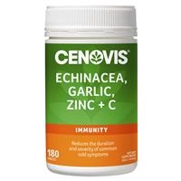 Cenovis Echinacea, Garlic, Zinc + C 180 Tablets