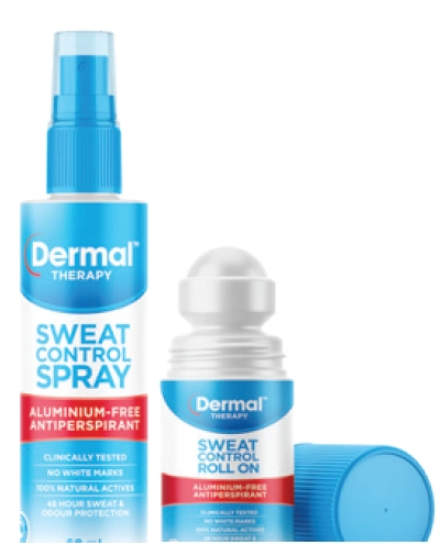 Dermal Therapy Sweat Control Spray or Roll-On 60ml